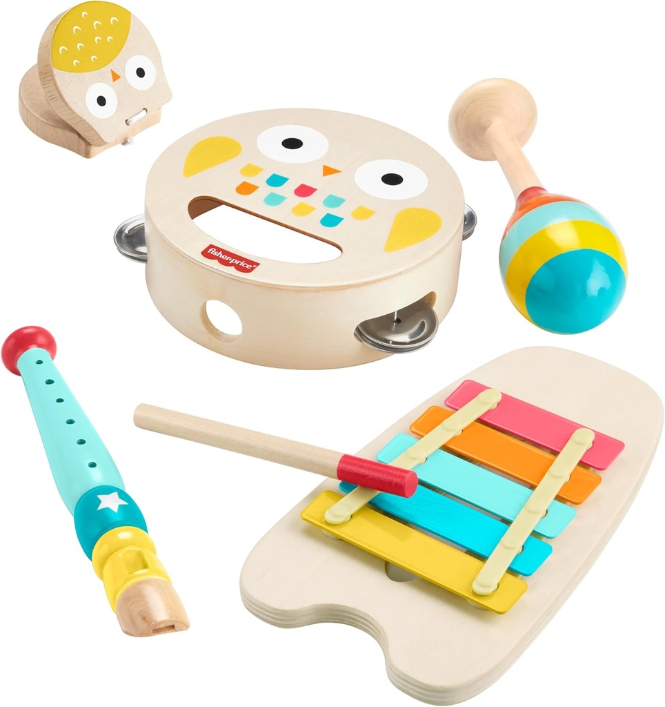 Fisher Price / Juego de Instrumentos Musicales 2a+