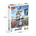 Cohete Espacial Armable 309pzs 6a+