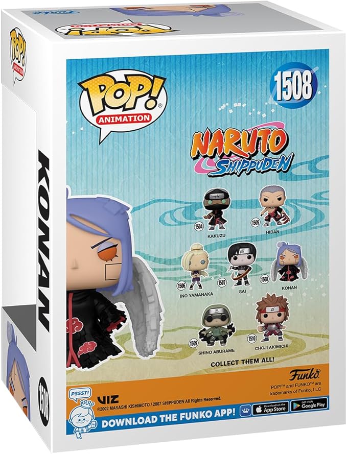 Figura Funko Pop! Naruto Shippuden (1508) Konan 3a+