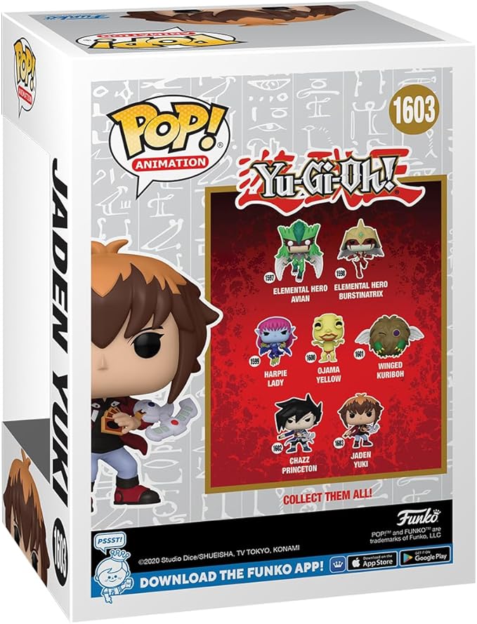 Figura Funko Pop! YU-GI-OH! (1603) Jaden Yuki 3a+