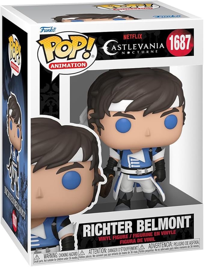 Figura Funko Pop! Castlevania (1687) Richter Belmont 3a+