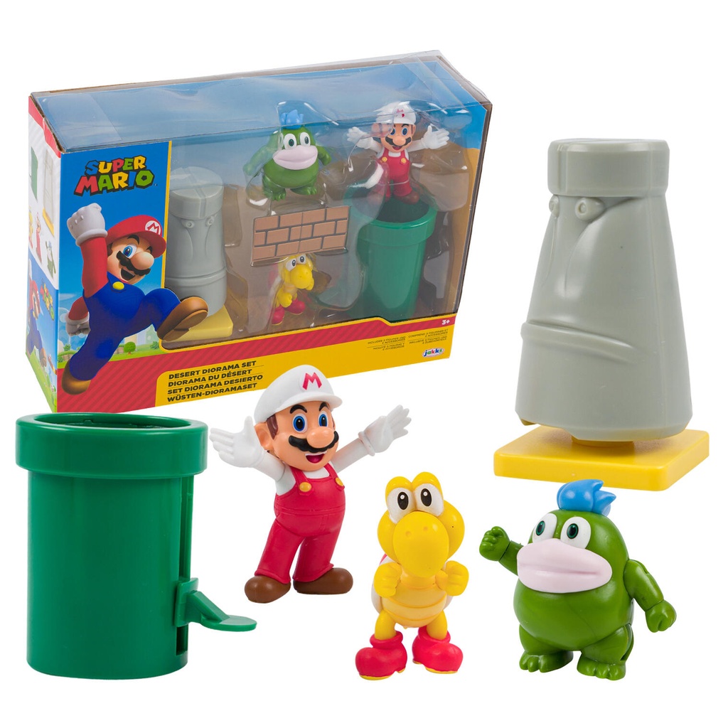Juego Diorama Desierto Super Mario 3a+