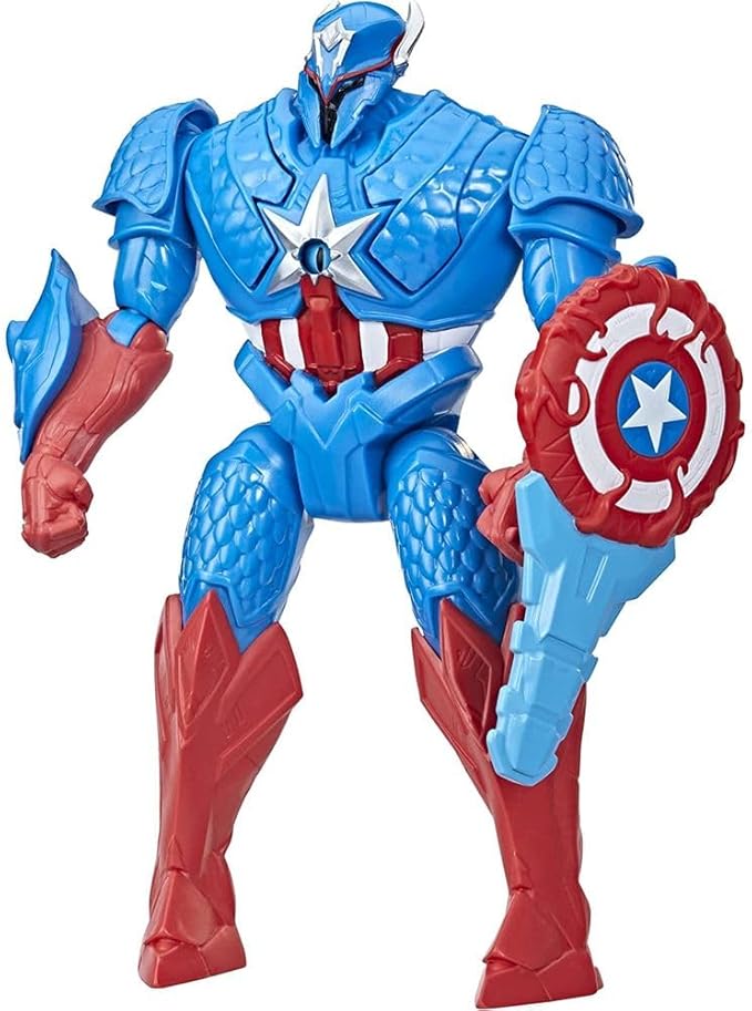 Figura Marvel Monster Hunters Capitán América/Iron Man 4a+