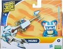 Figuras Star Wars Young Jedi Aventures con Nave 3a+