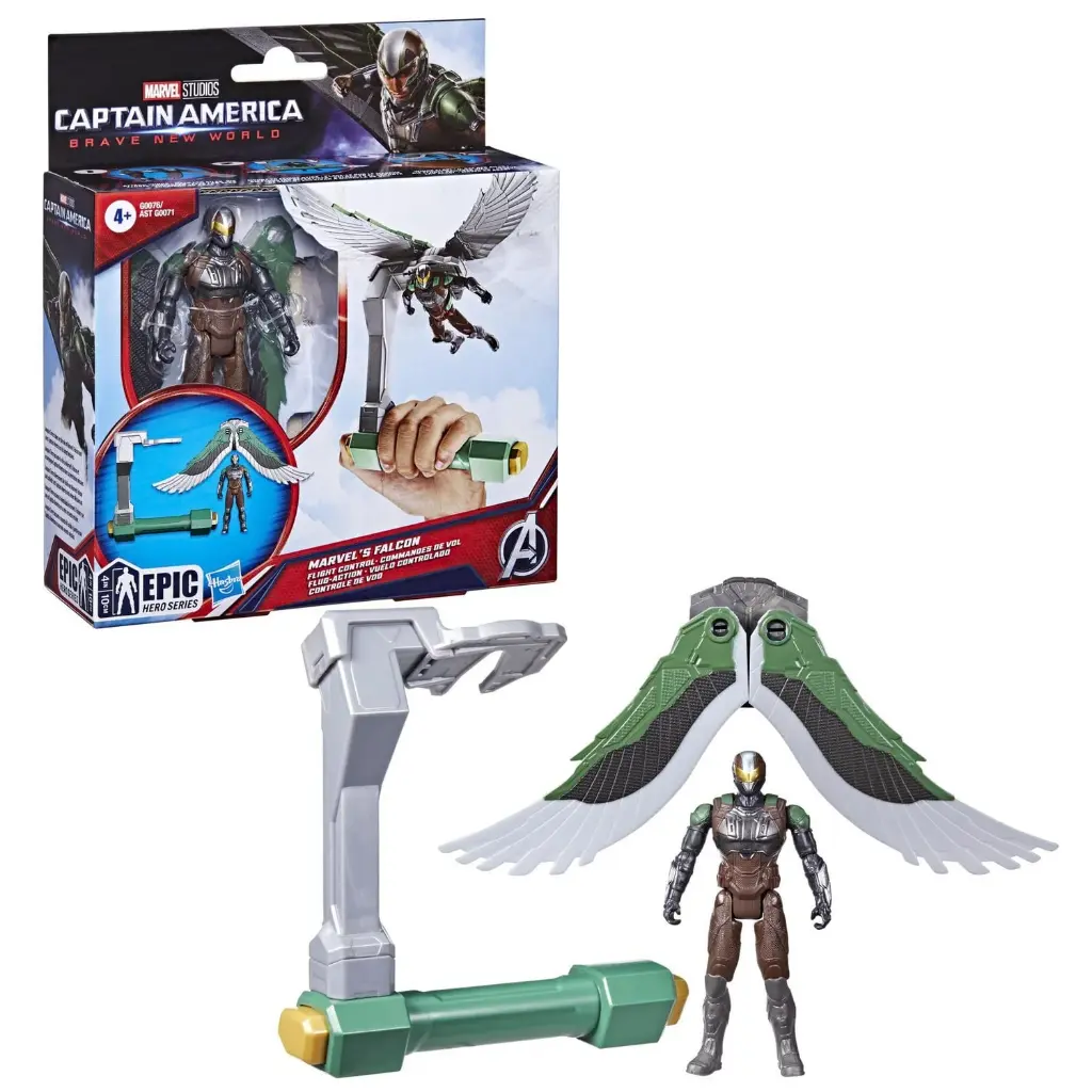 Figura de Capitan America Vuelo Controlado 4a+