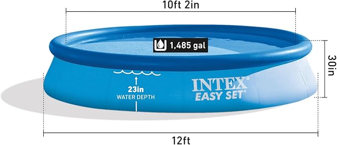 Piscina Easy Set con Filtro 366x76cm