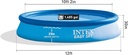 Piscina Easy Set con Filtro 366x76cm