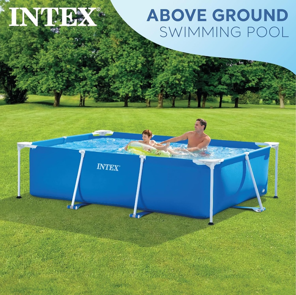 Piscina Rectangular Marco Metal 260x160x65cm