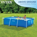 Piscina Rectangular Marco Metal 260x160x65cm