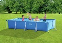 Piscina Rectangular Marco Metal 450x220x84cm