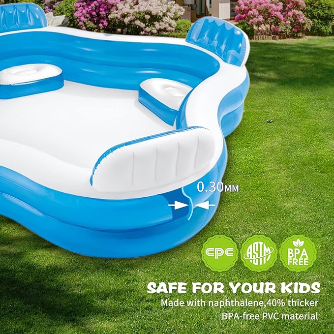 Piscina Familiar Swim Center 229x229x66cm 3a+ C3