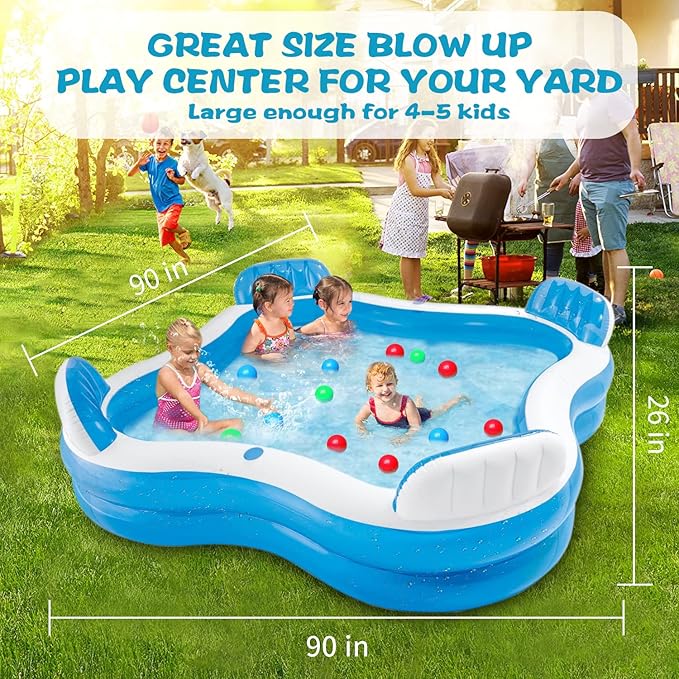 Piscina Familiar Swim Center 229x229x66cm 3a+ C3