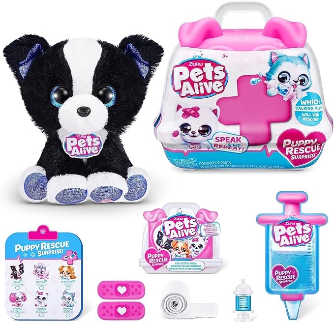 Pets Alive Cachorro de Rescate Sorpresa Surtido 3a+ ( Se venden por Separado )
