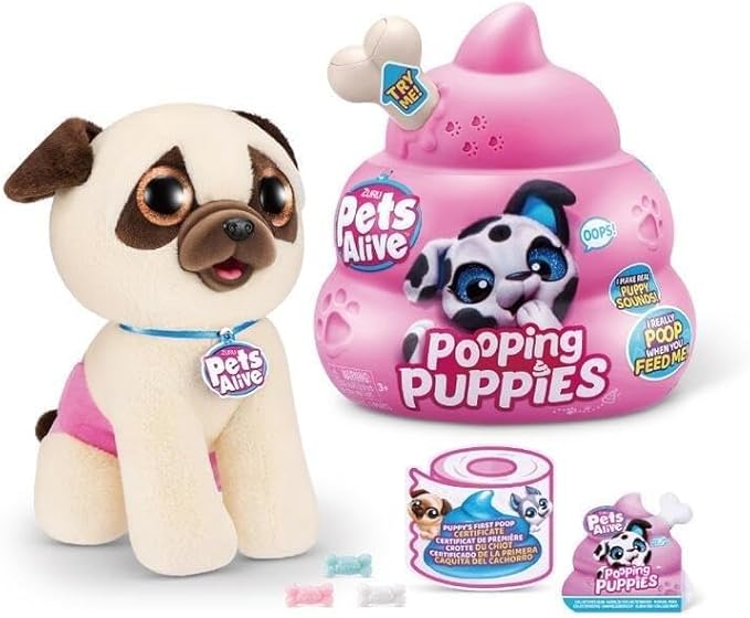 Pet Alive Cachorro Haciendo Caca Sorpresa Surtido 3a+ ( Surtido de 2 Se venden por Separado )