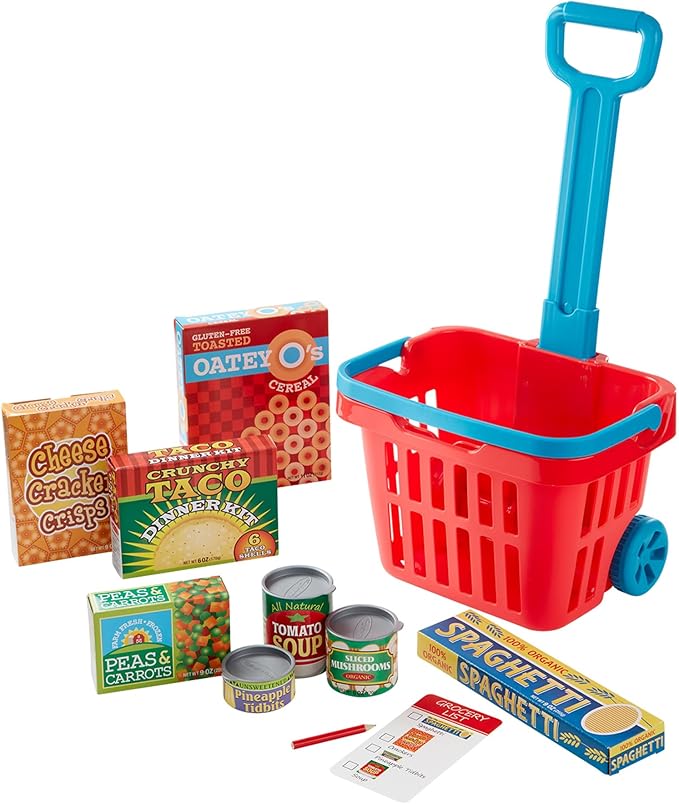 Canasta de Compras con Accesorios 11pzs (14073) 3a+