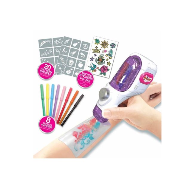 Juego Profesional Tatoo con Aerógrafo 8a+