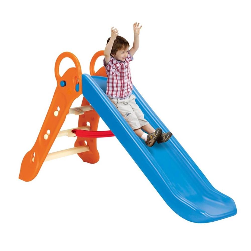 Tobogán Azul 155cm Ajustable con Rociador de Agua 26a