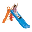 Tobogán Azul 155cm Ajustable con Rociador de Agua 26a