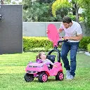 Carro Rosado Prinsel  Montable de Empujar  2-6a