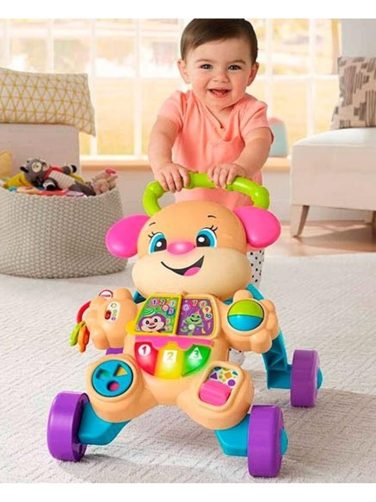 F-P Andadera de Aprendizaje forma de Perrita con Actividades 6-36m