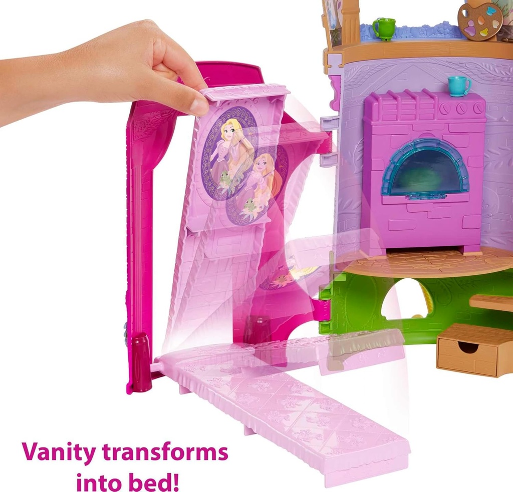 Muñeca Disney Princesa Torre de Rapunzel 3a+