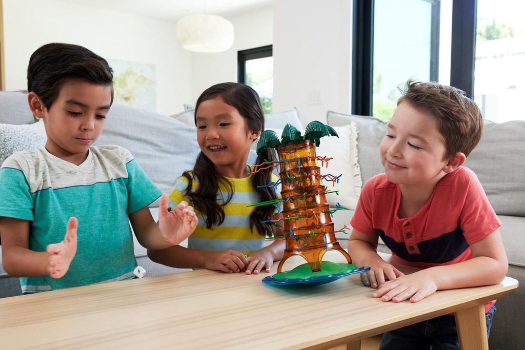 Mattel Games - Juego de Mesa Monos Locos 25 Aniversario 5a+