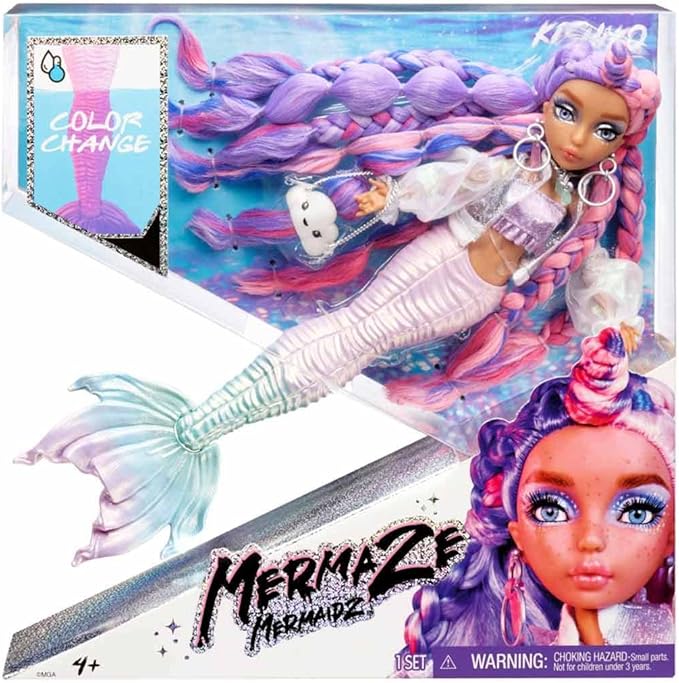 Muñecas Sirenas Cambian de  Color Surt/5 3a+(580805-580812-580829-581352-580836)
