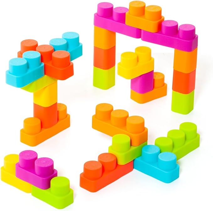 Caja Actividades con  12 Bloques y 3 Figuras 1a+