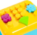 Caja Actividades con  12 Bloques y 3 Figuras 1a+
