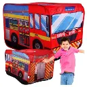 Tienda Camión de Bomberos 110x70x70 cm 3a+