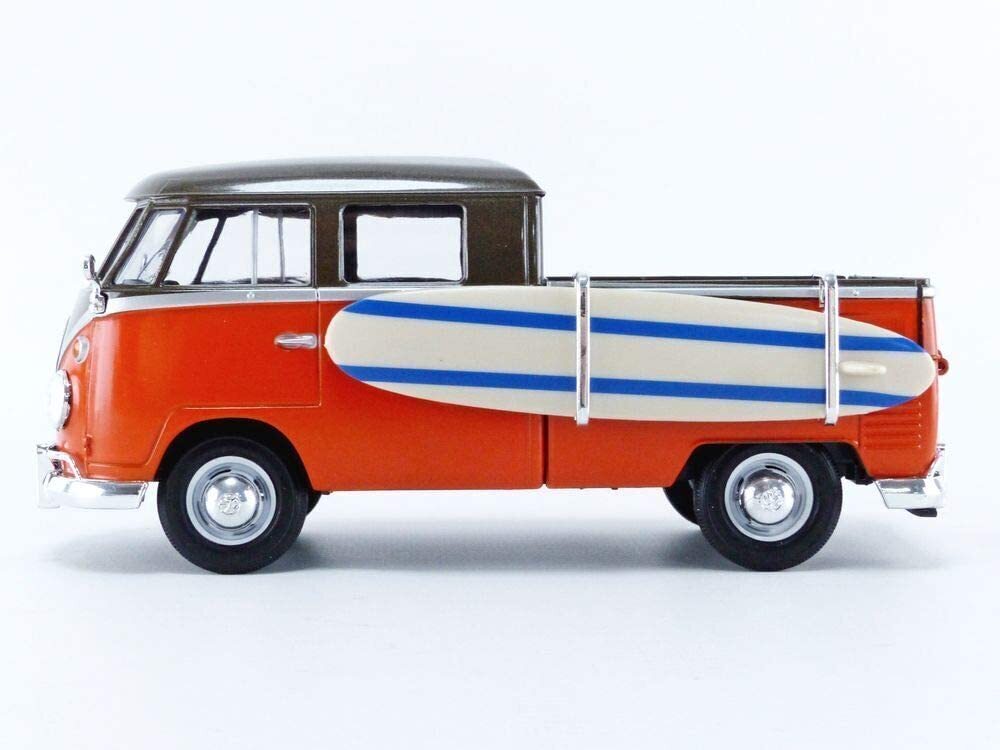 Carro 1:24 Volkswagen Pickup con Tabla de Surf  14a+