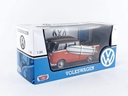Carro 1:24 Volkswagen Pickup con Tabla de Surf  14a+
