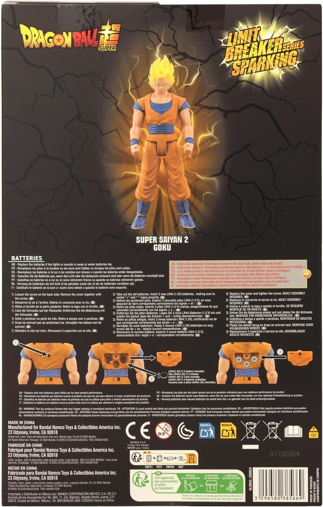 Figura Dragon Ball Super Goku Super Saiyan 2 4a+