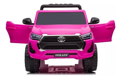 Carro Montable Toyota Hilux 2021 Rosado 35kg Max