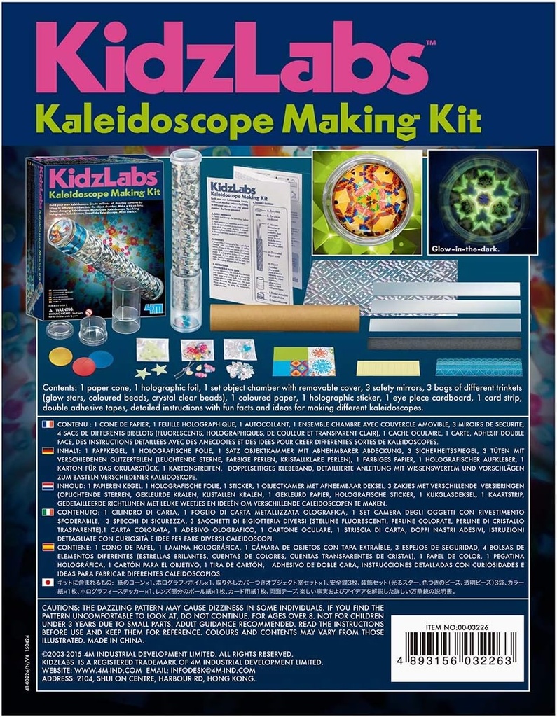 Set Para Crear Caleidoscopio 8a+
