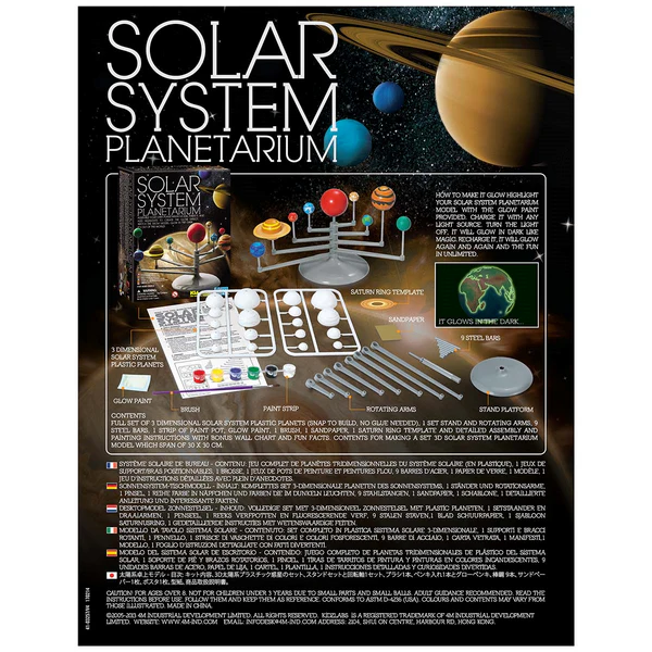Modelo del Sistema Solar de Escritorio 8a+