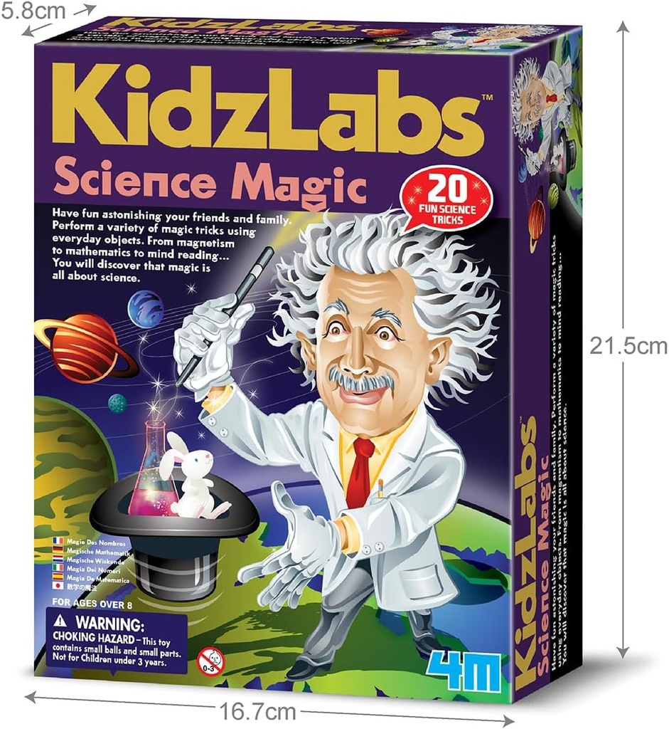 Juego Trucos de Ciencia Mágica 8a+