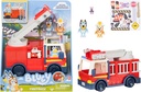 Figura de Bluey Camion de Bomberos 3a+