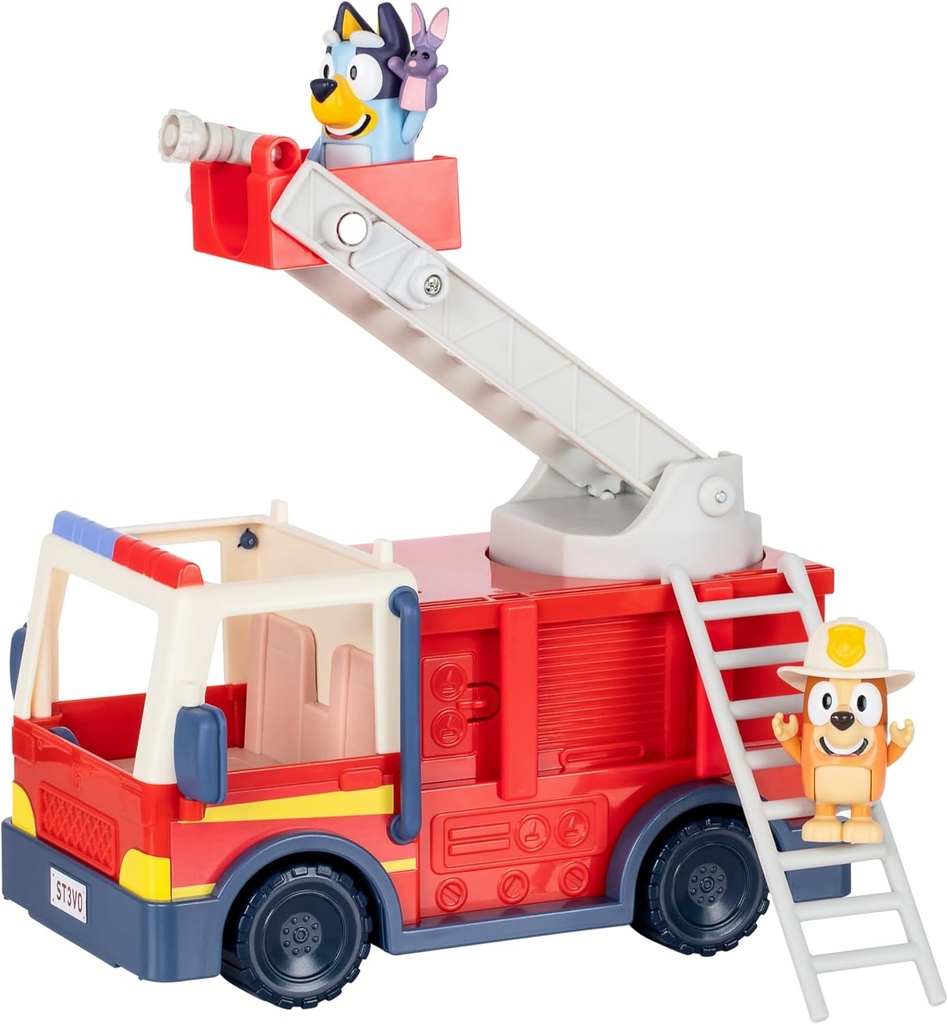 Figura de Bluey Camion de Bomberos 3a+