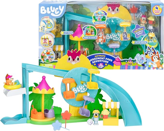 Aventura de Bluey en el Parque de Diversiones 3a+