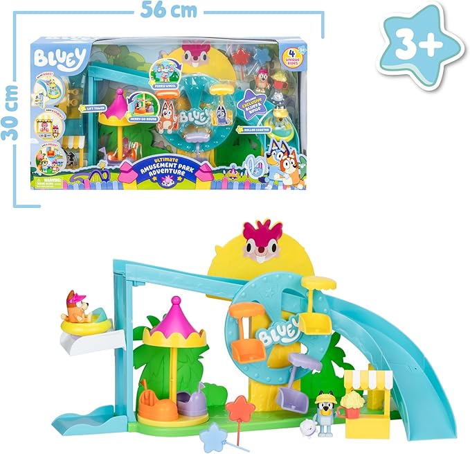 Aventura de Bluey en el Parque de Diversiones 3a+