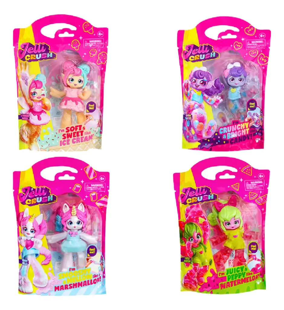 Muñecas Jelly Crush Surt/4 4a+