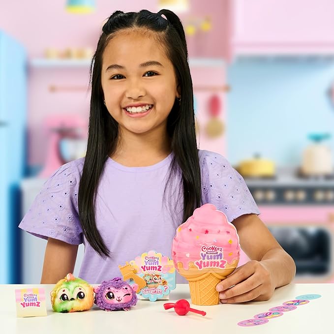 Peleches Mini Cookeez Yum Yumz Sorpresa Set/2 Displ/12 5a+