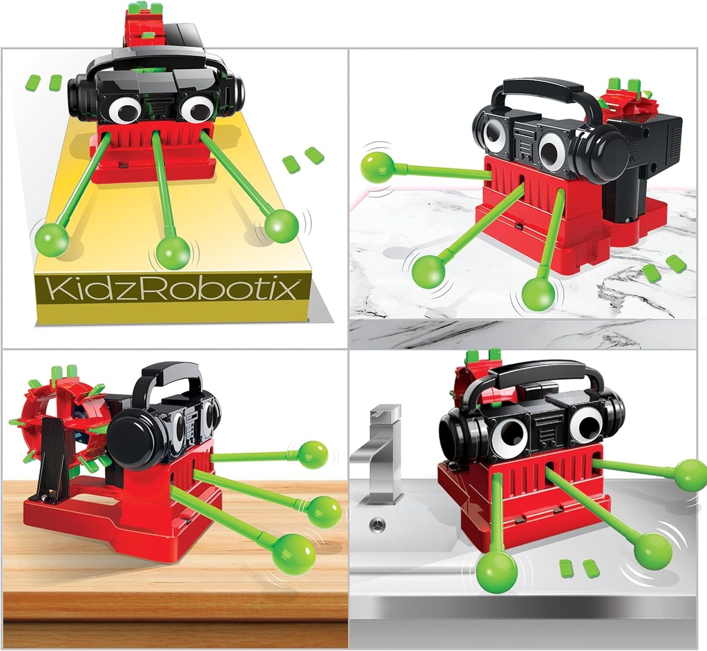 Robot Bateria Chatarrero Armable Kidzroboix 5a+