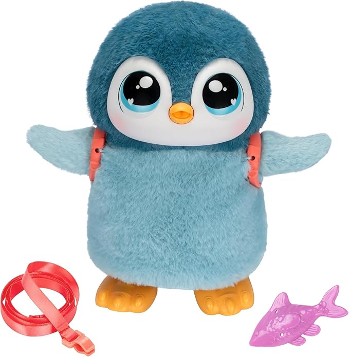 Mi Mascota Pingüino Andante con Sonidos y Movimientos Little Live  5a+
