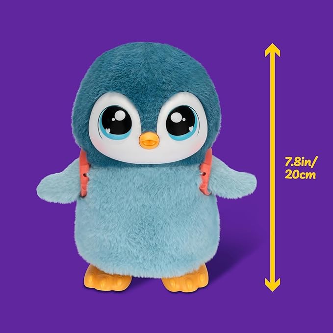 Mi Mascota Pingüino Andante con Sonidos y Movimientos Little Live  5a+