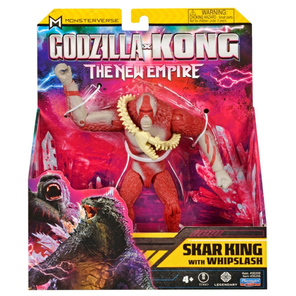 Figuras de Godzilla x Kong el Nuevo Imperio Surt/6 4a+