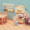 Familias Sylvanian Set de Juego de Comedor 3a+