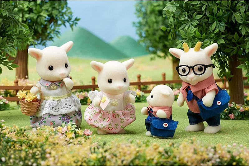 Familias Sylvanian Familia de Cabras 3a+