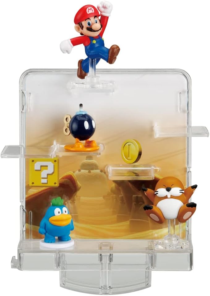 Juego de Mesa de Equilibrio Super Mario Escenario el Desierto 4a+
